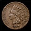 Image 2 : 1859 Indian Cent 1c Grades vf++