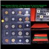 Image 1 : Huge Liifetime Collection - Too Many Coins To Auction Individually - This Lot is For One Page of 20 