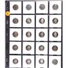 Image 2 : Huge Liifetime Collection - Too Many Coins To Auction Individually - This Lot is For One Page of 20 