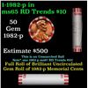 Image 1 : Shotgun Lincoln 1c roll, 1982-p 50 pcs Bank Wrapper.