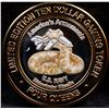 Image 2 : Limited Edition .999 Silver $10 Las Vegas Gaming Token Four queens