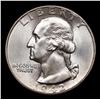 Image 2 : 1942-p Washington Quarter 25c Grades GEM+ Unc