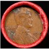Image 2 : Mixed small cents 1c orig shotgun roll, 1919-p Lincoln Cent, Wheat Cent other end, Coca Cola Wrapper