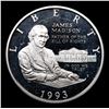 Image 2 : Proof 1993-s Silver Bill of Rights Modern Commem Half Dollar 50c Grades GEM++ Proof Deep Cameo