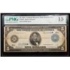 Image 2 : ***Auction Highlight*** 1914 **Star Note** Large Size $5 Federal Reserve Note (Kansas City, MO) Fr-8