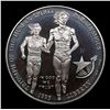 Image 2 : Proof 1995-d OlympicsTrack & Field Modern Commem Dollar $1 Grades GEM++ Proof Deep Cameo