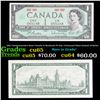 Image 1 : 1967 Commemorative Issue Canada $1 Banknote P# 84a, Centennial Dates Instead of Serial Grades Gem CU