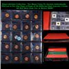 Image 1 : Page of 20 Different Date Lincoln 1 Cents Most Red and 1 Steel, Most Gem Unc or Better