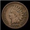 Image 2 : 1863 Indian Cent 1c Grades vf+