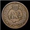 Image 3 : 1863 Indian Cent 1c Grades vf+