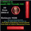 Image 1 : Shotgun Lincoln 1c roll, 2002-d 50 pcs Vintage Steel-Strong Wrapper.
