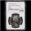 Image 2 : NGC 1965 Small Beads, Pointed 5 Canada Dollar $1 Graded ms64 pl By NGC