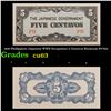 Image 1 : 1942 Philippines (Japanese WWII Occupation) 5 Centavos Banknote P#_103 Grades Select CU
