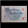 Image 2 : 1908 Imperial Germany 100 Mark Note P: 33A Grades Choice AU/BU Slider