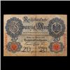 Image 2 : 1908 Imperial Germany 20 Mark Note P: 31 Grades vf+