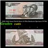 Image 1 : 2009 (2002 Issue) North Korea 10 Won Banknote Specimen P#_59s Grades Gem CU