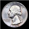 Image 1 : 1942-p Washington Quarter 25c Grades GEM+ Unc