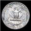 Image 2 : 1942-p Washington Quarter 25c Grades GEM+ Unc