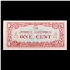 Image 2 : 1942 Myanmar (Japanese WWII Occupation) 1 Cent Banknote P#_9 Grades Choice AU/BU Slider