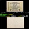 Image 1 : 1923 Weimar Germany 10 Millionon Mark P: 106C Grades Select CU