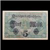 Image 3 : 1917 Imperial Germany 5 Mark Note P: 56B Grades vf+