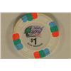 Image 1 : $1 ISLE CAPRI CASINO CHIP. BILOXI, MISSISSIPPI