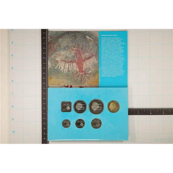 2006 ARUBA 7 COIN BRILLIANT UNC SET IN