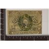 Image 1 : 1863 US 10 CENT FRACTIONAL CURRENCY