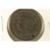 Image 1 : 1848 US LARGE CENT. WITH HOLE