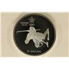 Image 1 : 1986 CANADA SILVER PROOF $20 COIN "HOCKEY"