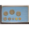 Image 2 : 1974 COINAGE OF BELIZE 8 COIN UNC SPECIMEN SET