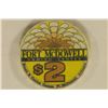 Image 1 : $2 FORT MCDOWELL CASINO CHIP, MCDOWELL, AZ.