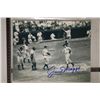 Image 1 : 8"X10" JOE DIMAGGIO AUTOGRAPHED PICTURE WITH COA