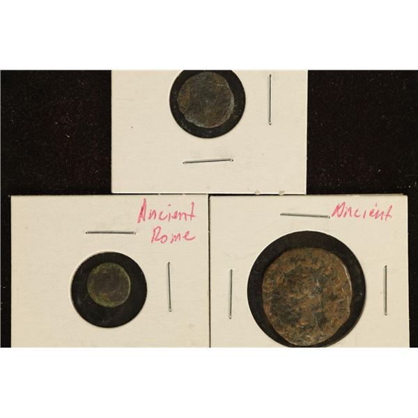 3-ROMAN ANCIENT COINS