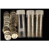 Image 1 : 3 SOLID DATE ROLLS OF JEFFERSON NICKELS: 1949,