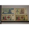 Image 1 : 4 ZIMBABWE BILLS: 1994-$2, 2-1997 -$10 & 2007 - $5