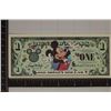 Image 1 : 2000 DISNEY $1 COLORIZED CRISP UNC "MICKEY MOUSE"