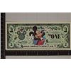 Image 1 : 2000 DISNEY $1 COLORIZED CRISP UNC "MICKEY MOUSE"