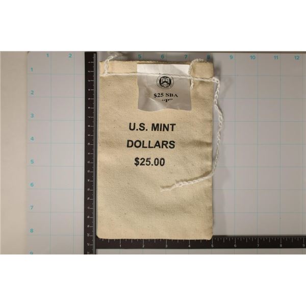 SEALED $25 US MINT BAG OF 1999-P SBA DOLLARS