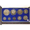 Image 1 : 1976 JAMAICA 9 COIN PF SET, $10 & $5 COINS ARE