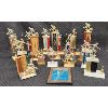 Image 2 : NO RESERVE Collection of 1970s and 80s curling trophies 