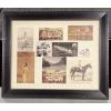 Image 1 : NO RESERVE Collage of vintage Sports photos .19 inches wide by 16 inches high 