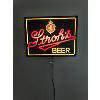 Image 1 : NO RESERVE Stroh's beer sign