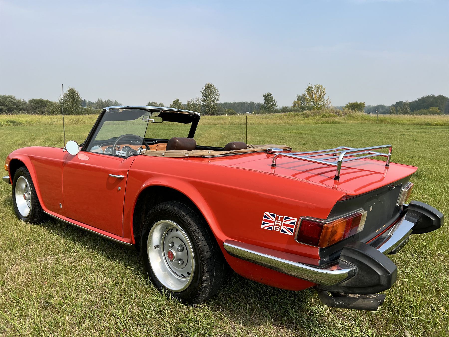 Tr6 Rear Image 1975 TRIUMPH TR6