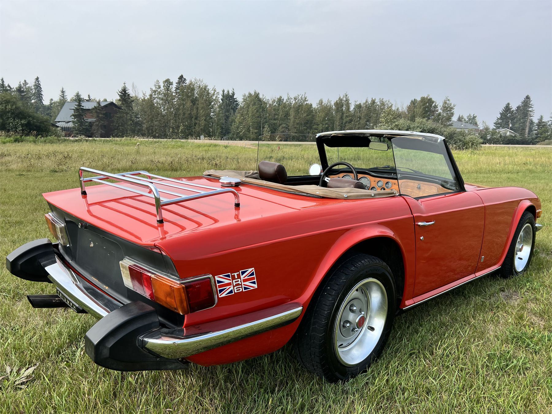 Tr6 Rear Image 1975 TRIUMPH TR6