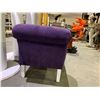 Image 2 : PURPLE TUFTED SOFA