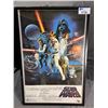 Image 1 : FRAMED STAR WARS MOVIE POSTER 25"X37"