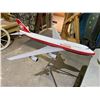 Image 2 : AIR CANADA BOING 747 MODEL AIRPLANE ON STAND 37"