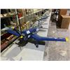 Image 2 : F4US NAVY 122007 MODEL AIRPLANE WITH PILOT, PROPELLER, SPINNING WHEELS & ADJUSTABLE RUDDERS 51"