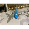 Image 2 : ROYAL DUTCH AIRLINES KLM PH-BFJ MODEL AIRPLANE ON STAND 27"